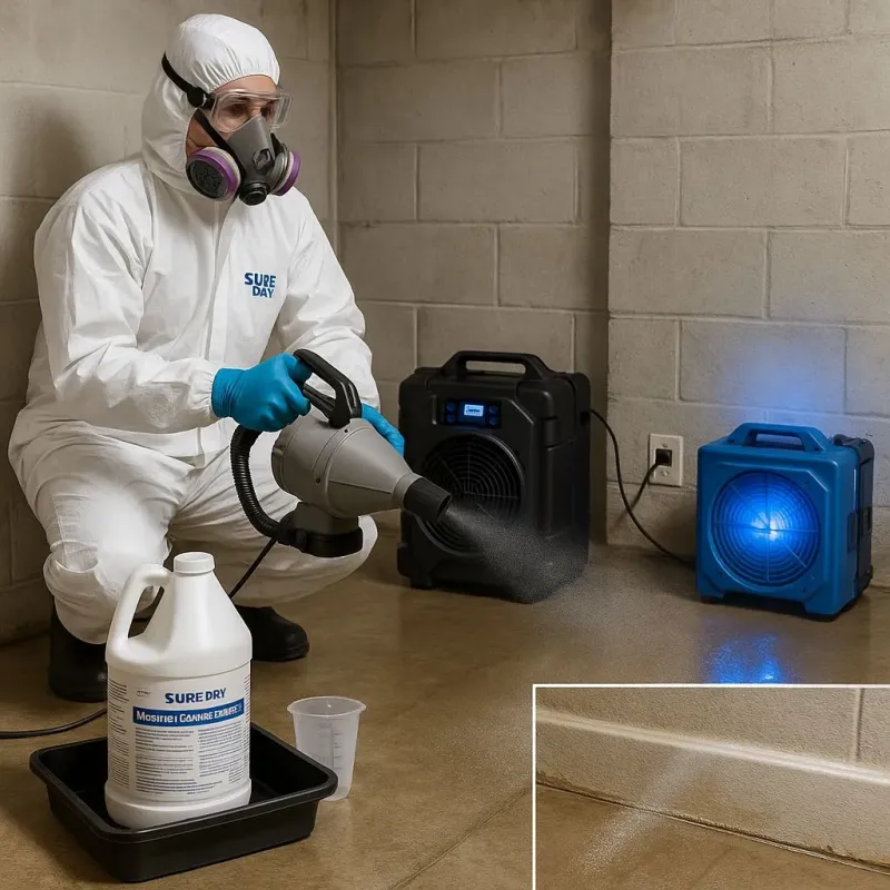 Sanitization and Odor Removal process in Dupont, PA